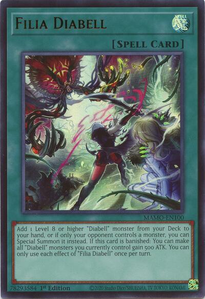 Filia Diabell - Magnificent Monsters Yu-Gi-Oh! spoiler
