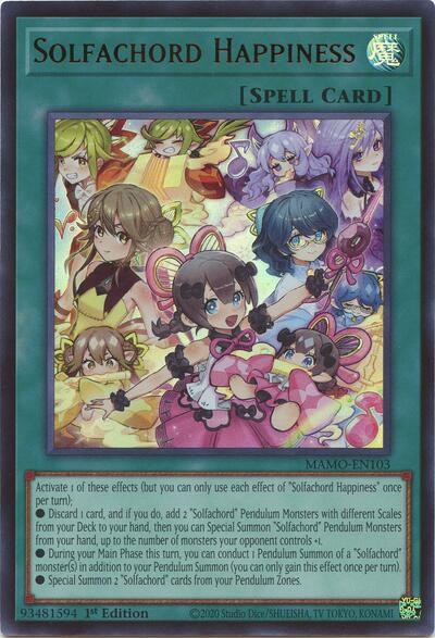 Solfachord Happiness - Magnificent Monsters Yu-Gi-Oh! spoiler
