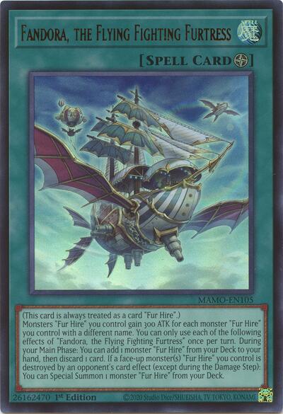 Fandora, the Flying Fighting Furtress - Magnificent Monsters Yu-Gi-Oh! spoiler