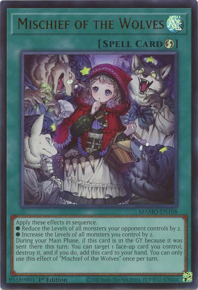 Mischief of the Wolves - Magnificent Monsters Yu-Gi-Oh! spoiler