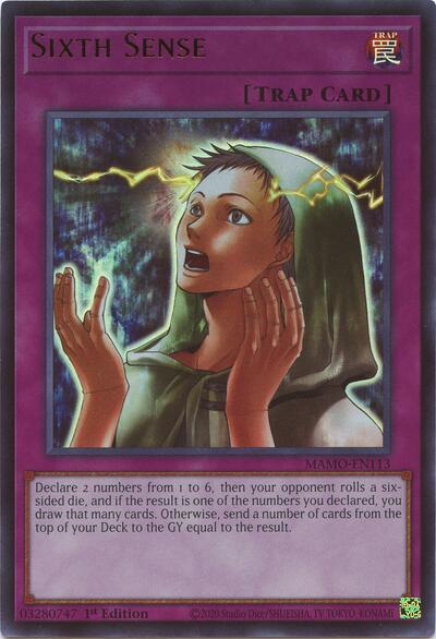 Sixth Sense - Magnificent Monsters Yu-Gi-Oh! spoiler