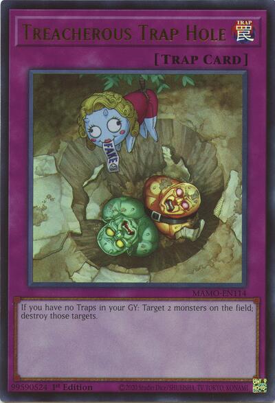 Treacherous Trap Hole - Magnificent Monsters Yu-Gi-Oh! spoiler