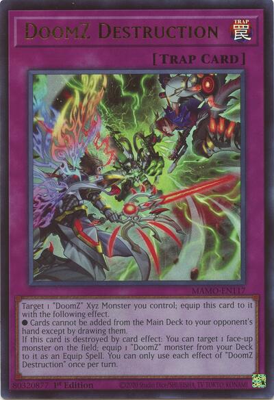 DoomZ Destruction - Magnificent Monsters Yu-Gi-Oh! spoiler