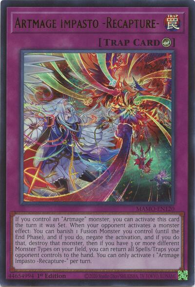 Artmage Impasto -Recapture- - Magnificent Monsters Yu-Gi-Oh! spoiler