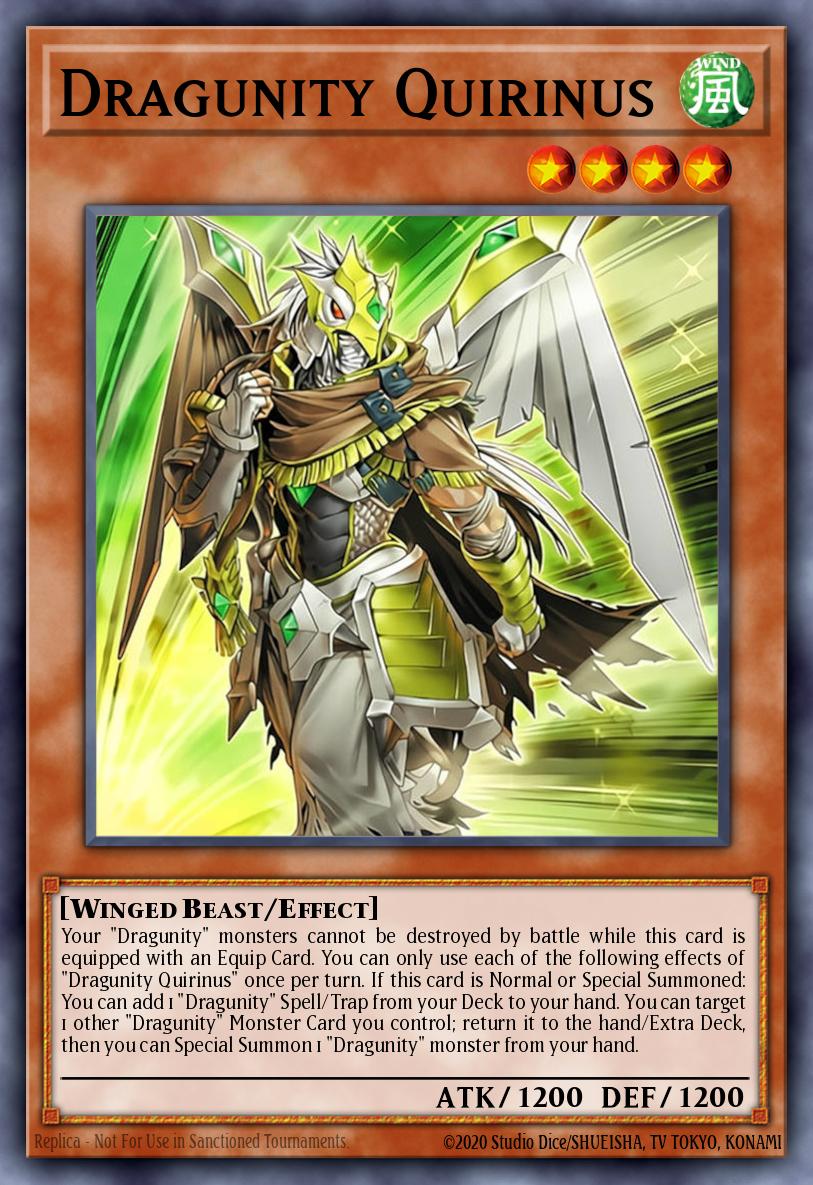 Dragunity Quirinus - Battles of Legend: Glorious Gallery Yu-Gi-Oh! spoiler