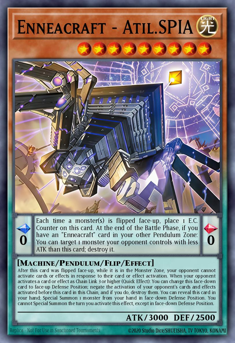 Enneacraft - Atil.SPIA - Blazing Dominion Yu-Gi-Oh! spoiler