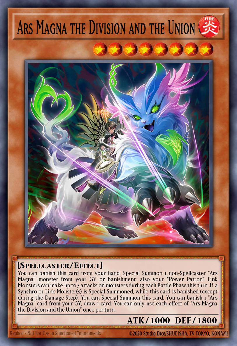 Ars Magna the Division and the Union - Beyond the Brave Yu-Gi-Oh! spoiler