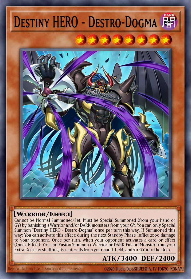 Destiny HERO - Destro-Dogma (Starlight Rare) - Beyond the Brave Yu-Gi-Oh! spoiler