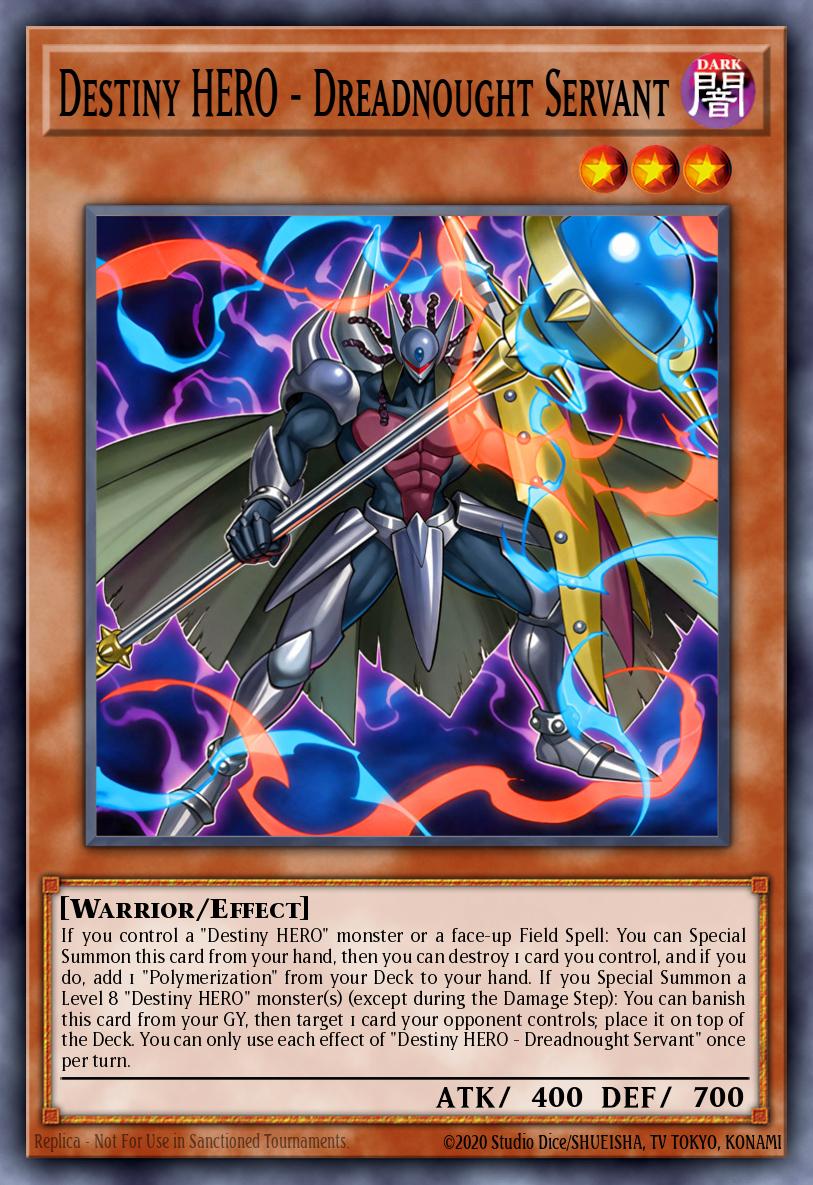 Destiny HERO - Dreadnought Servant - Beyond the Brave Yu-Gi-Oh! spoiler