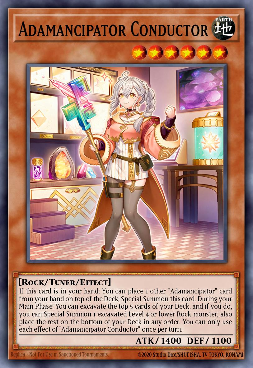 Adamancipator Conductor - Beyond the Brave Yu-Gi-Oh! spoiler