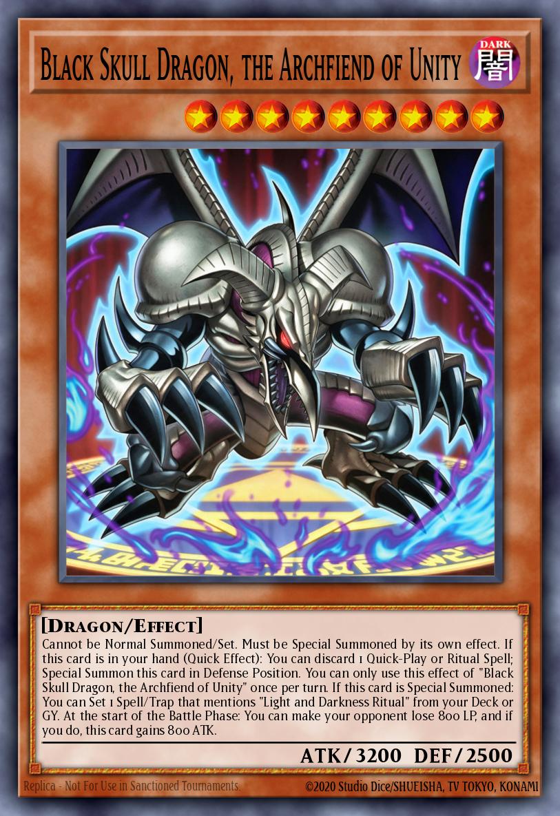 Black Skull Dragon, the Archfiend of Unity - Beyond the Brave Yu-Gi-Oh! spoiler