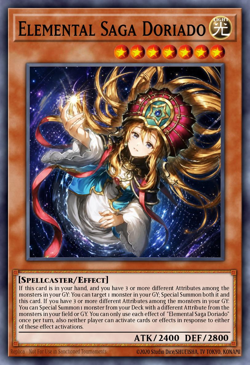 Elemental Saga Doriado - Beyond the Brave Yu-Gi-Oh! spoiler