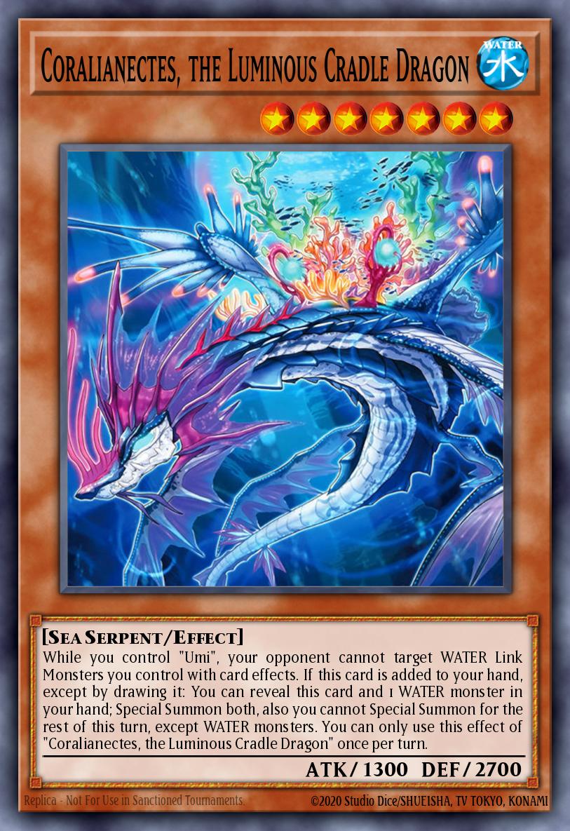 Coralianectes, the Luminous Cradle Dragon - Beyond the Brave Yu-Gi-Oh! spoiler