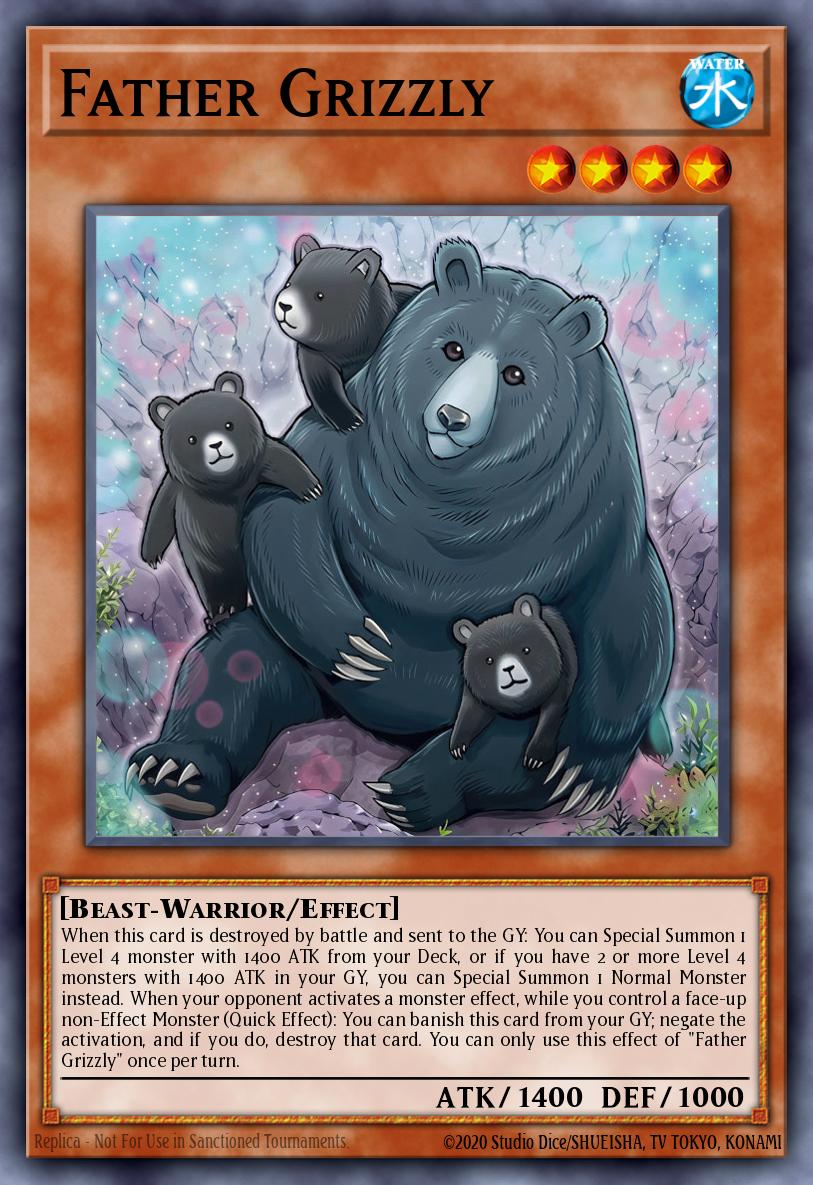 Father Grizzly - Beyond the Brave Yu-Gi-Oh! spoiler
