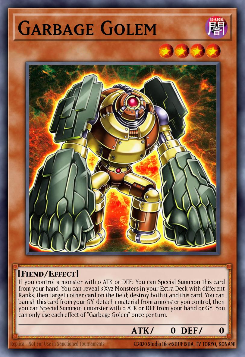 Garbage Golem - Beyond the Brave Yu-Gi-Oh! spoiler