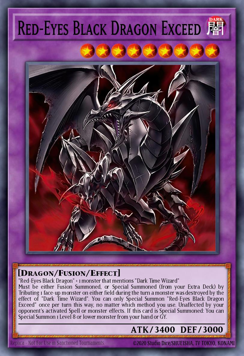 Red-Eyes Black Dragon Exceed - Beyond the Brave Yu-Gi-Oh! spoiler