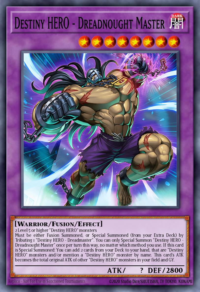Destiny HERO - Dreadnought Master - Beyond the Brave Yu-Gi-Oh! spoiler