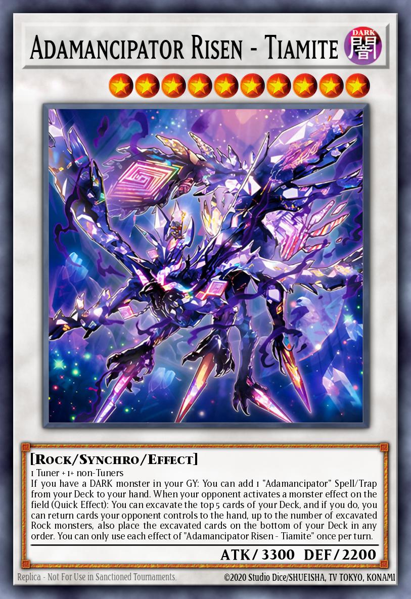 Adamancipator Risen - Tiamite - Beyond the Brave Yu-Gi-Oh! spoiler