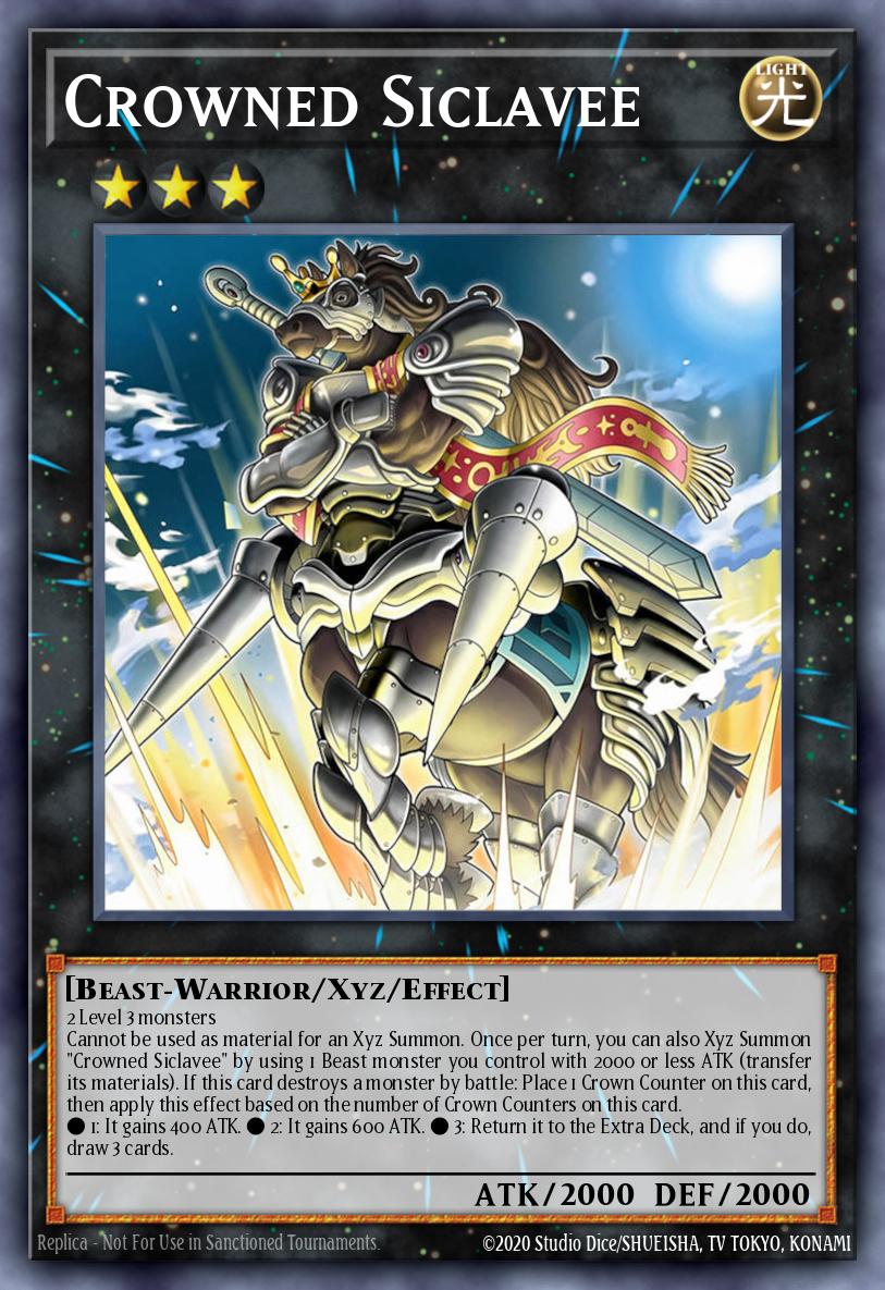 Crowned Siclavee - Beyond the Brave Yu-Gi-Oh! spoiler