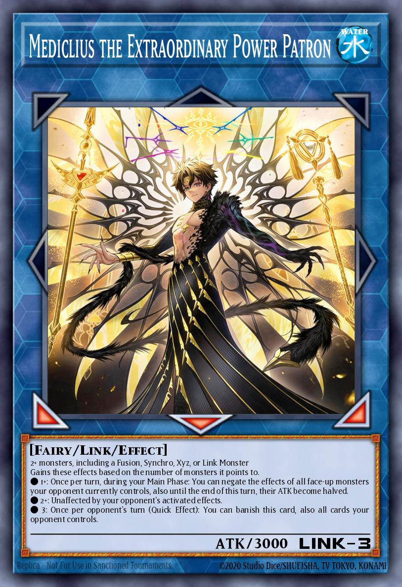 Mediclius the Extraordinary Power Patron - Beyond the Brave Yu-Gi-Oh! spoiler