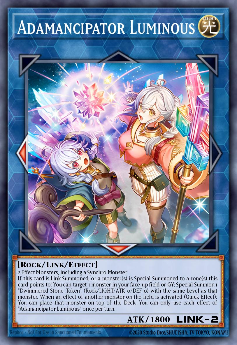Adamancipator Luminous - Beyond the Brave Yu-Gi-Oh! spoiler