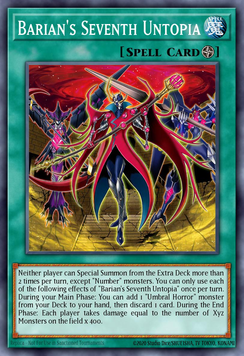 Barian's Seventh Untopia - Beyond the Brave Yu-Gi-Oh! spoiler