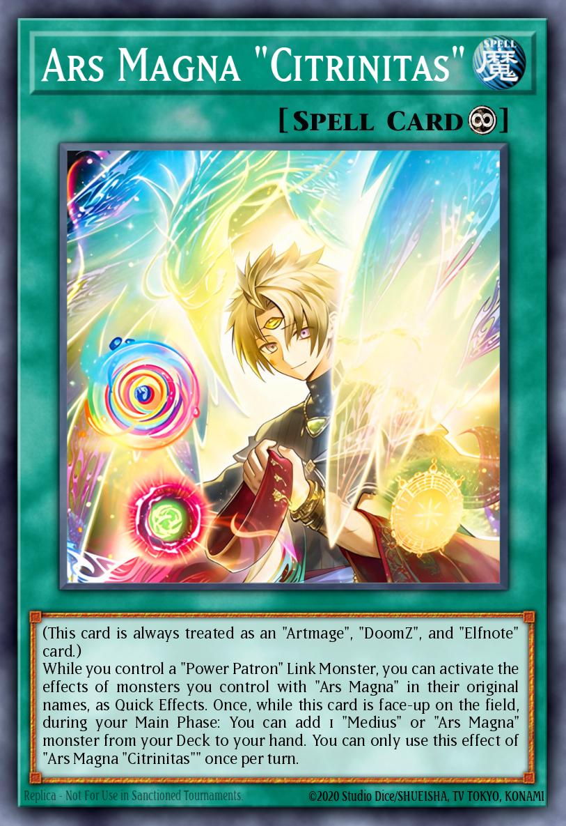 Ars Magna "Citrinitas" - Beyond the Brave Yu-Gi-Oh! spoiler