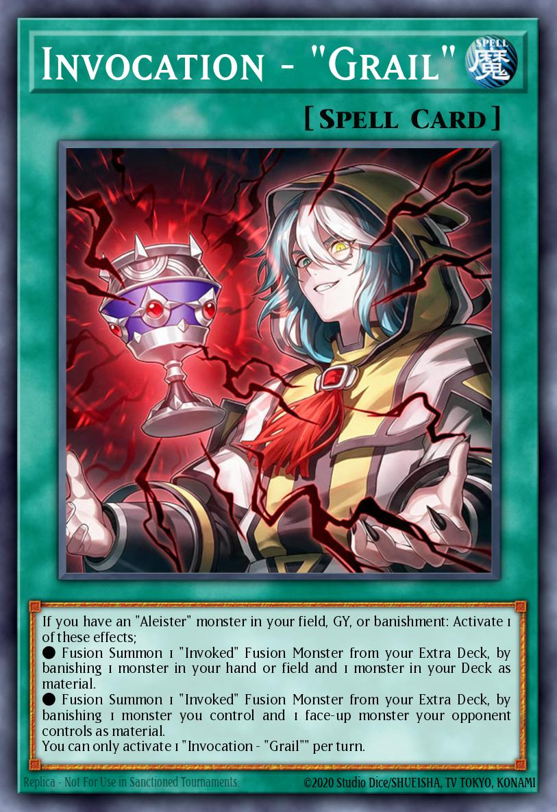 Invocation - "Grail" - Beyond the Brave Yu-Gi-Oh! spoiler