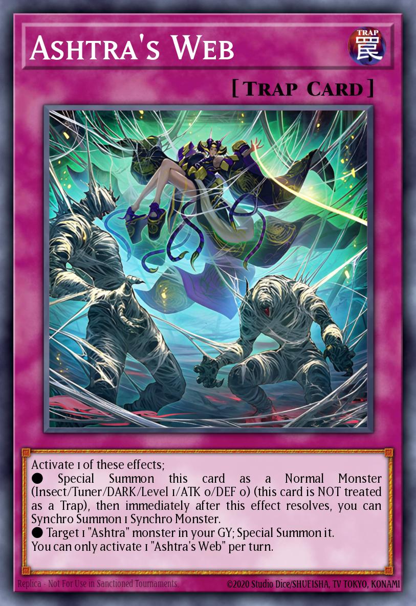 Ashtra's Web - Beyond the Brave Yu-Gi-Oh! spoiler