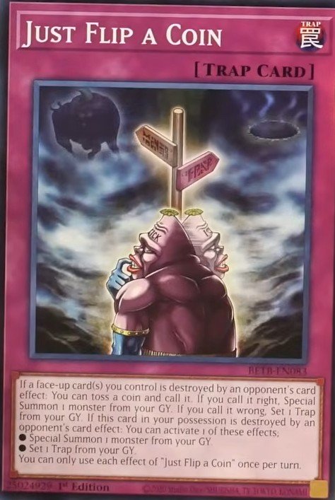 Just Flip a Coin - Beyond the Brave Yu-Gi-Oh! spoiler