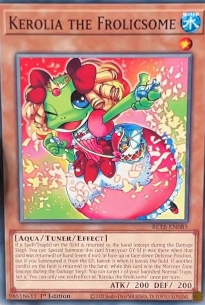 Kerolia the Frolicsome - Beyond the Brave Yu-Gi-Oh! spoiler