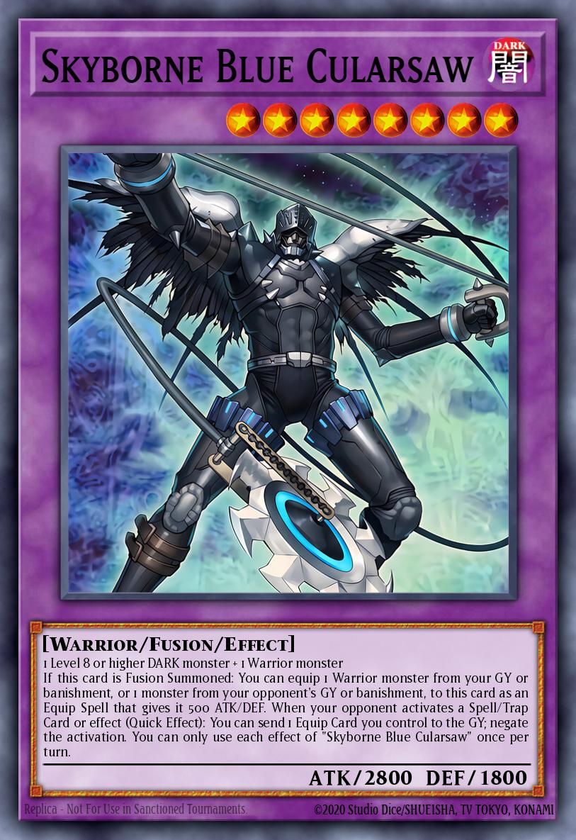 Skyborne Blue Cularsaw - Beyond the Brave Yu-Gi-Oh! spoiler