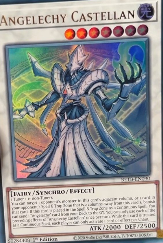 Angelechy Castellan - Beyond the Brave Yu-Gi-Oh! spoiler