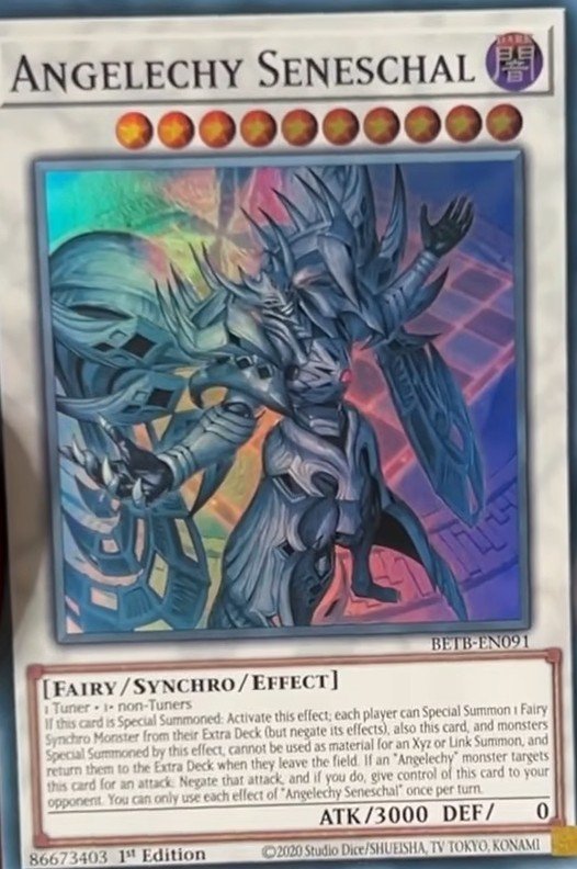 Angelechy Seneschal - Beyond the Brave Yu-Gi-Oh! spoiler
