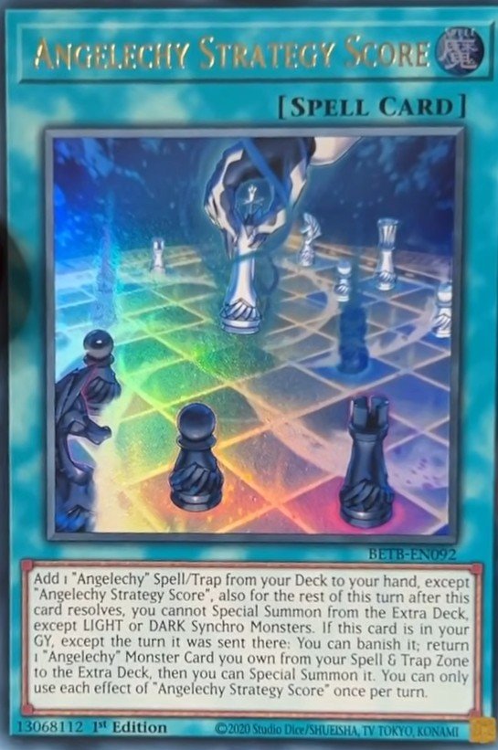 Angelechy Strategy Score - Beyond the Brave Yu-Gi-Oh! spoiler