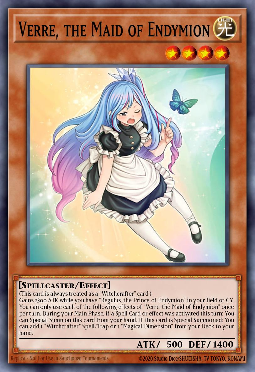 Verre, the Maid of Endymion (Starlight Rare) - Yu-Gi-Oh! card