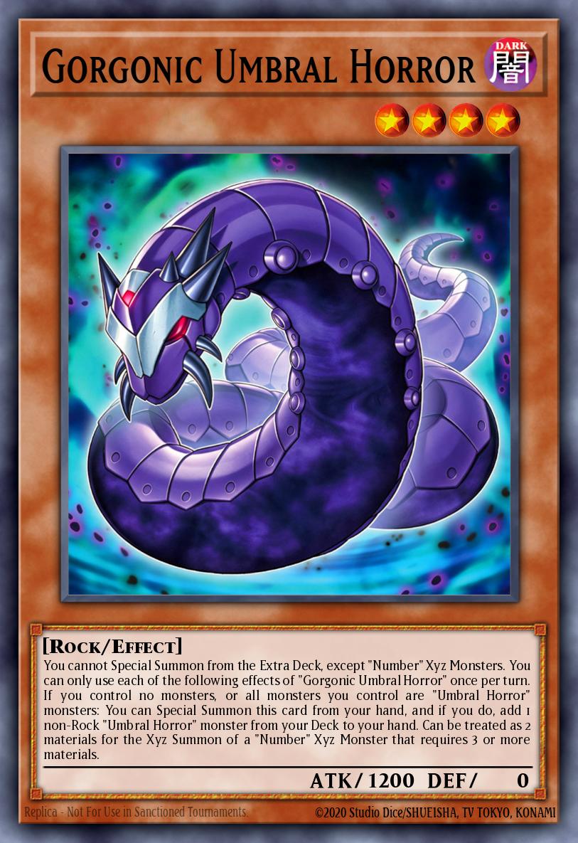 Gorgonic Umbral Horror (Starlight Rare) - Beyond the Brave Yu-Gi-Oh! spoiler