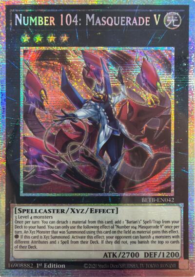 Number 104: Masquerade V (Starlight Rare)