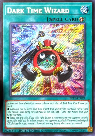 Dark Time Wizard (Secret Rare)