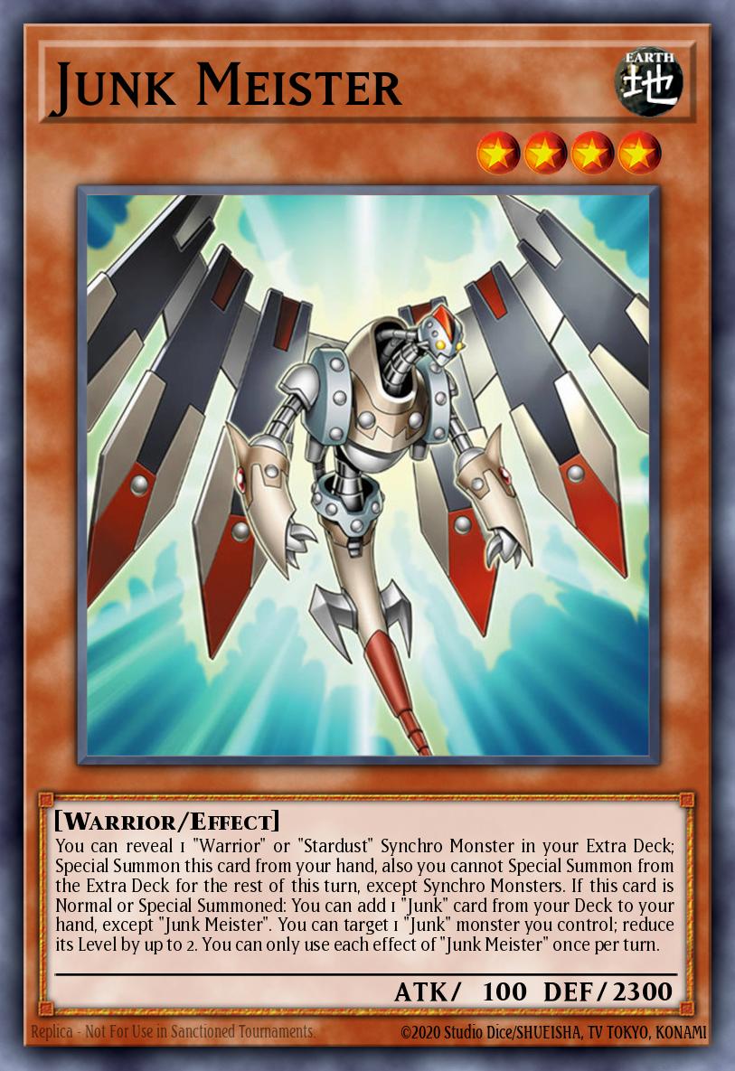 Junk Meister - Battles of Legend: Glorious Gallery Yu-Gi-Oh! spoiler