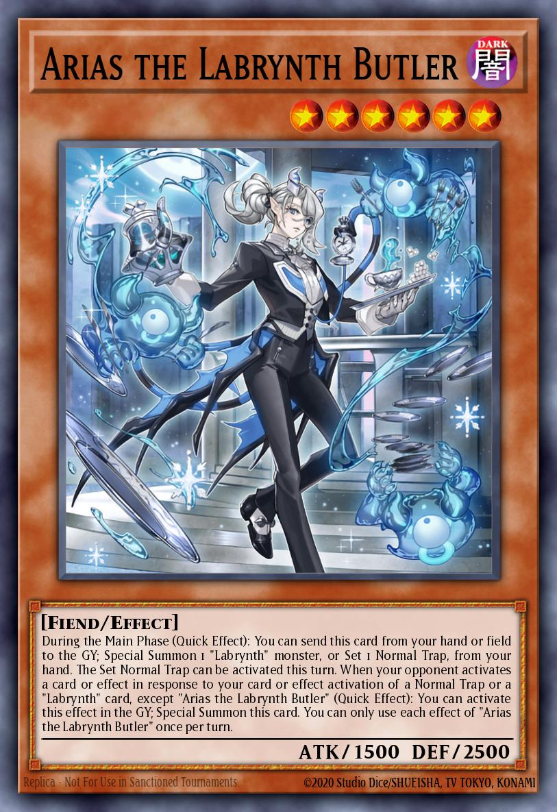 Arias the Labrynth Butler - Rarity Collection 5 Yu-Gi-Oh! spoiler