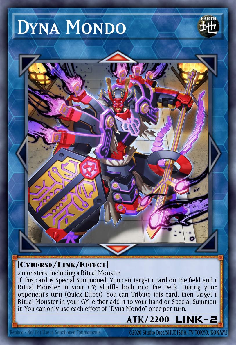 Dyna Mondo - Legendary Modern Decks 2026 Yu-Gi-Oh! spoiler