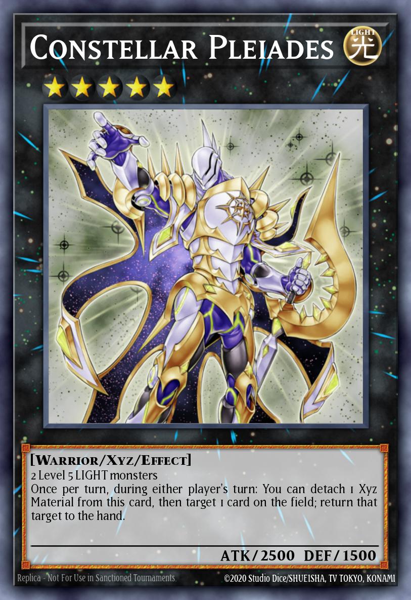 Constellar Pleiades - Battles of Legend: Glorious Gallery Yu-Gi-Oh! spoiler