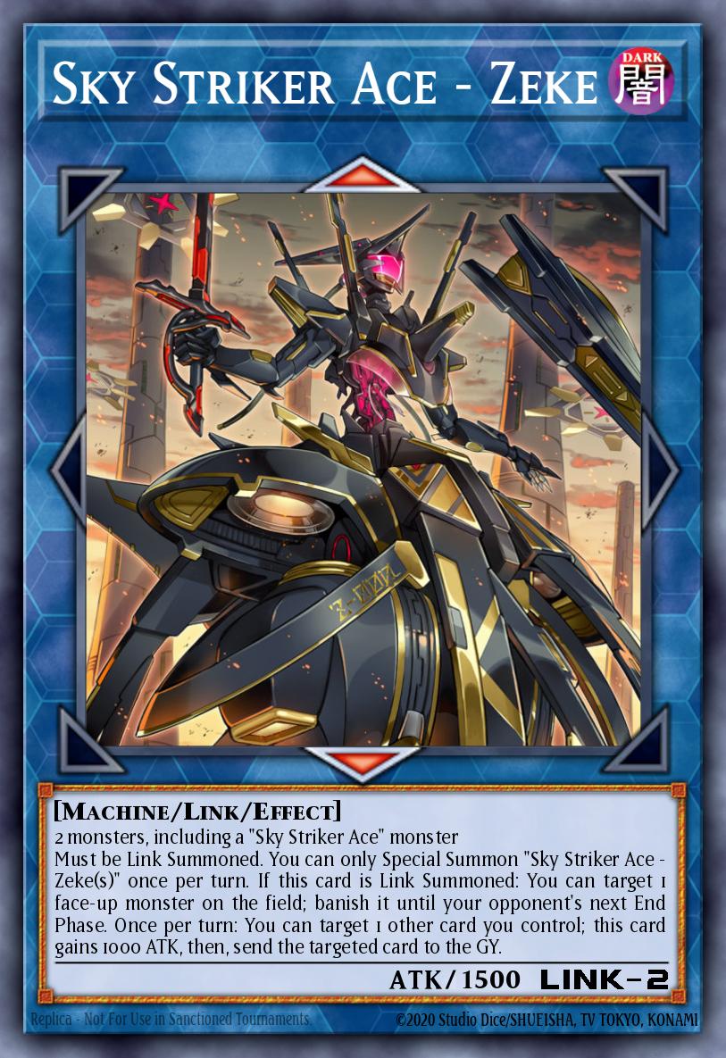 Sky Striker Ace - Zeke - Legendary Modern Decks 2026 Yu-Gi-Oh! spoiler