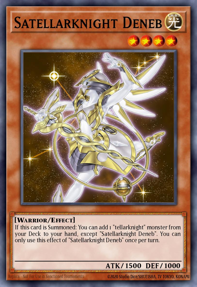 Satellarknight Deneb - Battles of Legend: Glorious Gallery Yu-Gi-Oh! spoiler