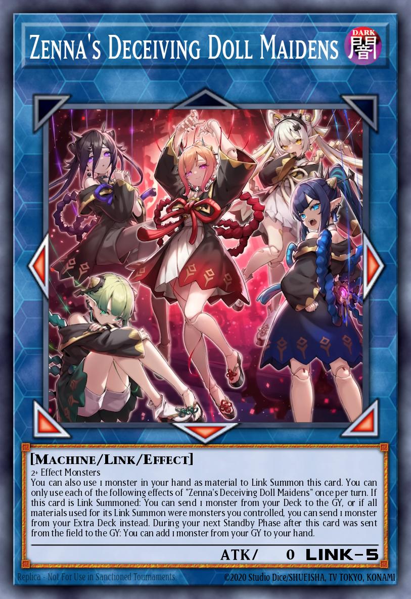 Zenna's Deceiving Doll Maidens - Chaos Origins Yu-Gi-Oh! spoiler