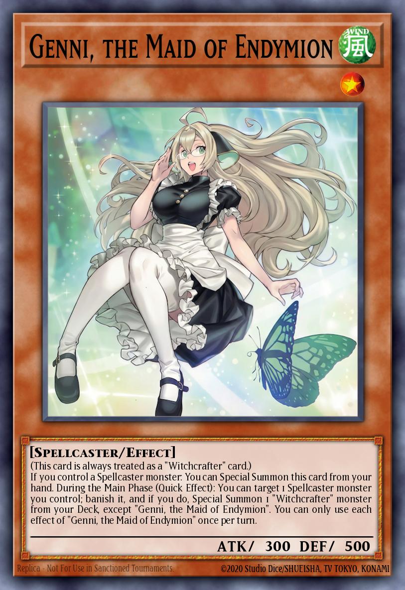 Genni, the Maid of Endymion - Battles of Legend: Glorious Gallery Yu-Gi-Oh! spoiler