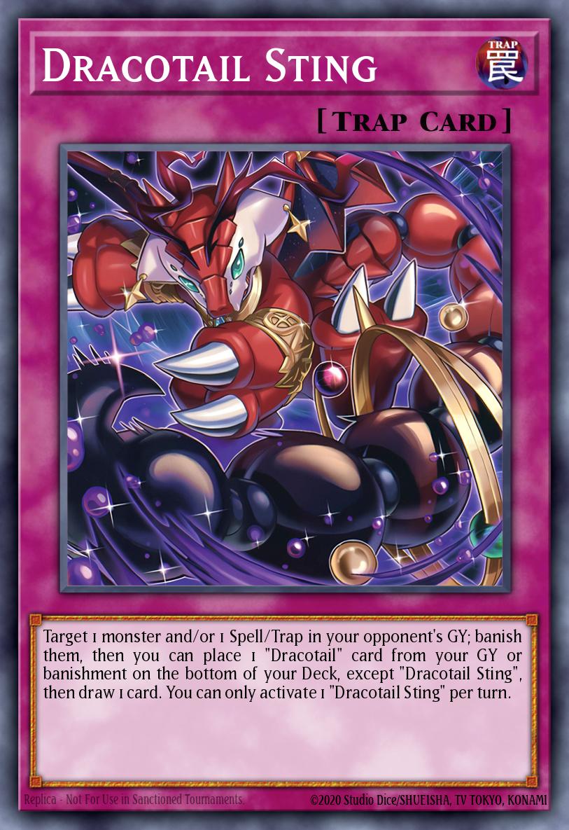 Dracotail Sting - Battles of Legend: Glorious Gallery Yu-Gi-Oh! spoiler