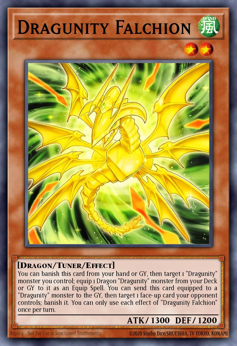 Dragunity Falchion - Battles of Legend: Glorious Gallery Yu-Gi-Oh! spoiler