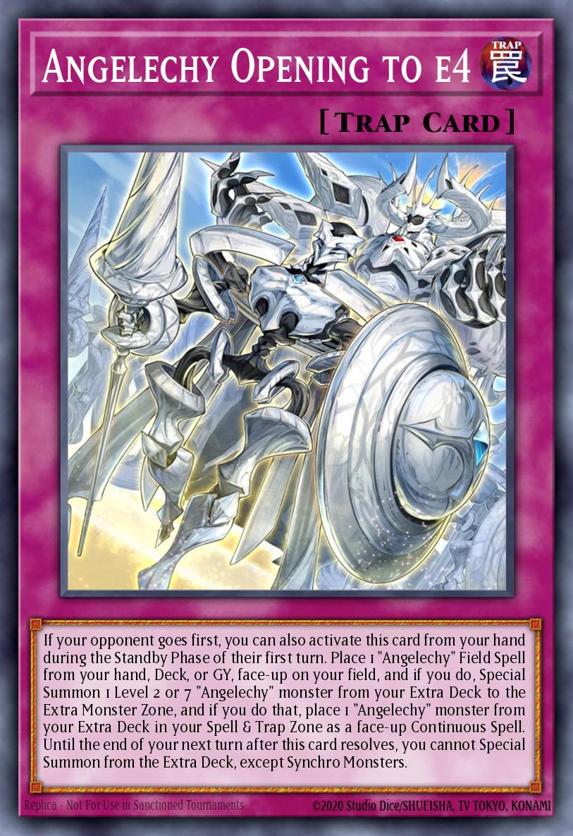Angelechy Opening to e4 - Chaos Origins Yu-Gi-Oh! spoiler